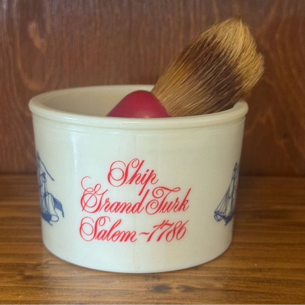 Old Spice Vintage Shaving Cup & Brush Set